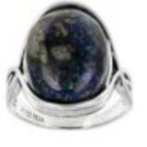 Sterling Silver Semi Mount Ring Setting Oval OV 18x13mm Cab 17756R - Syzjewelry